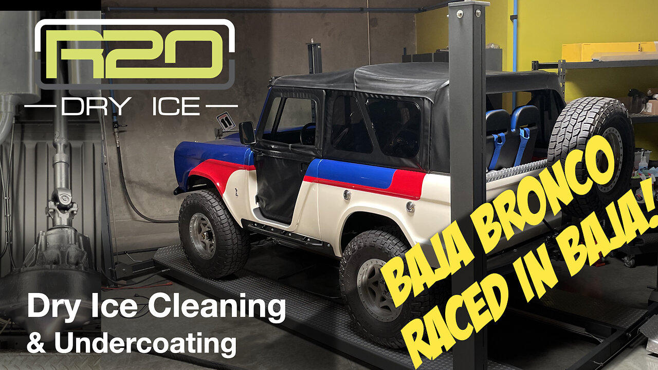 Dry Ice Cleaning and Waxoyl Undercoating 1967 Ford "Baja" Bronco