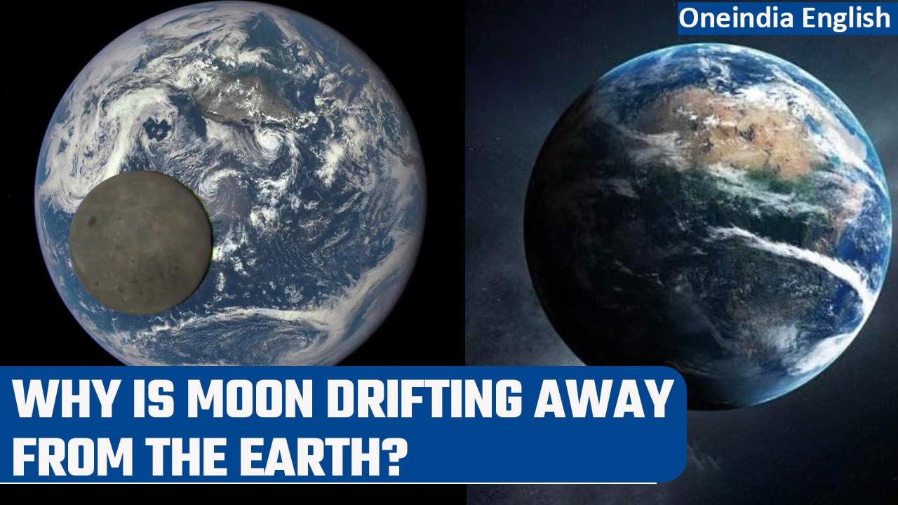 Moon is slowly drifting away from the Earth | Know why | Oneindia News