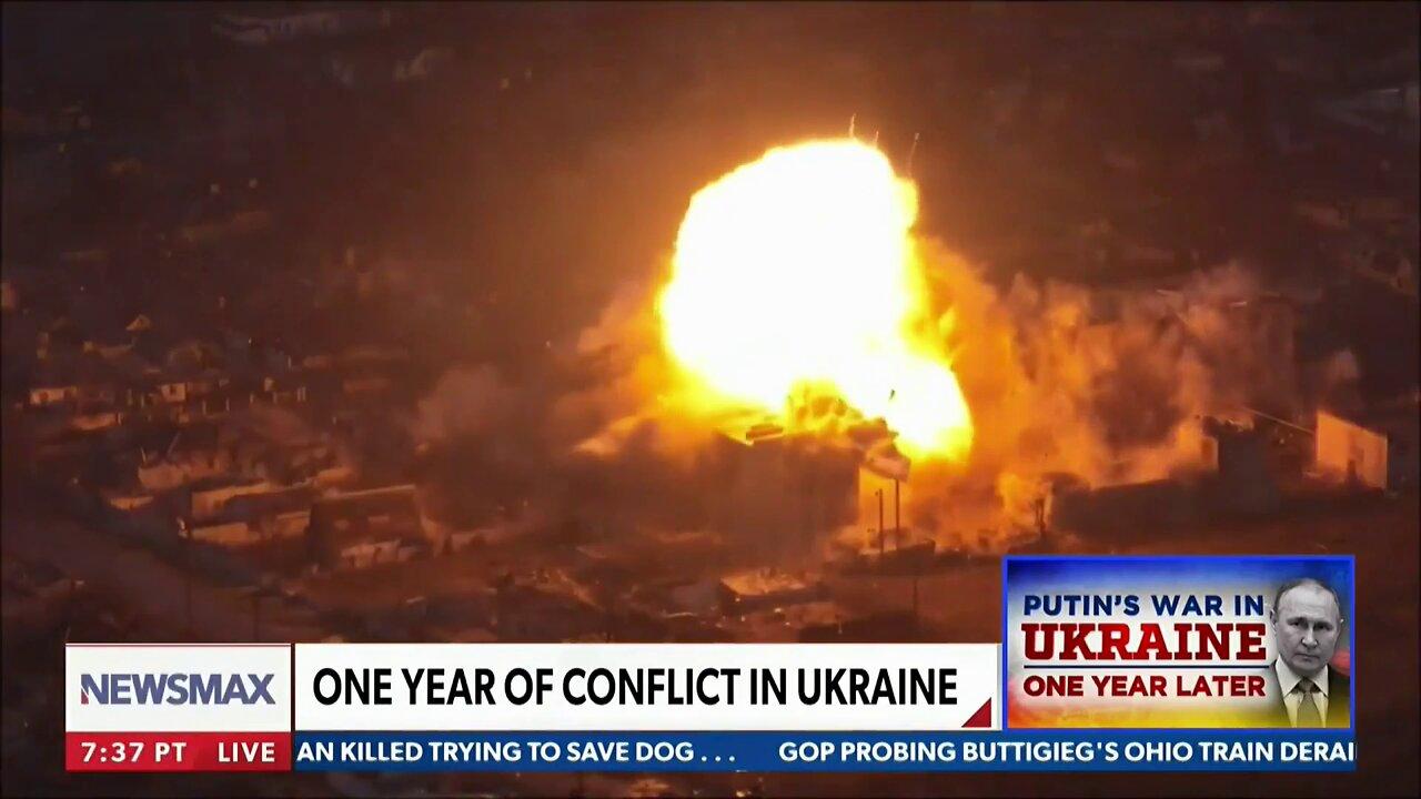 Biden's Ukraine War - Year One In Review - Newsmax 022523