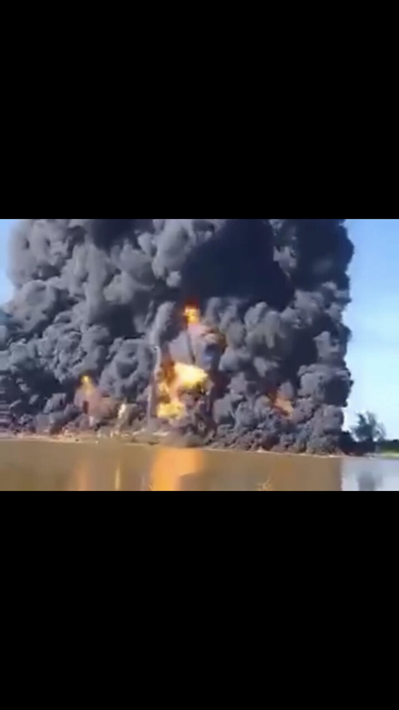 3 MASSIVE CRUDE OIL FIRES IN 1 DAY • ALL OWNED BY THE SAME COMPANY