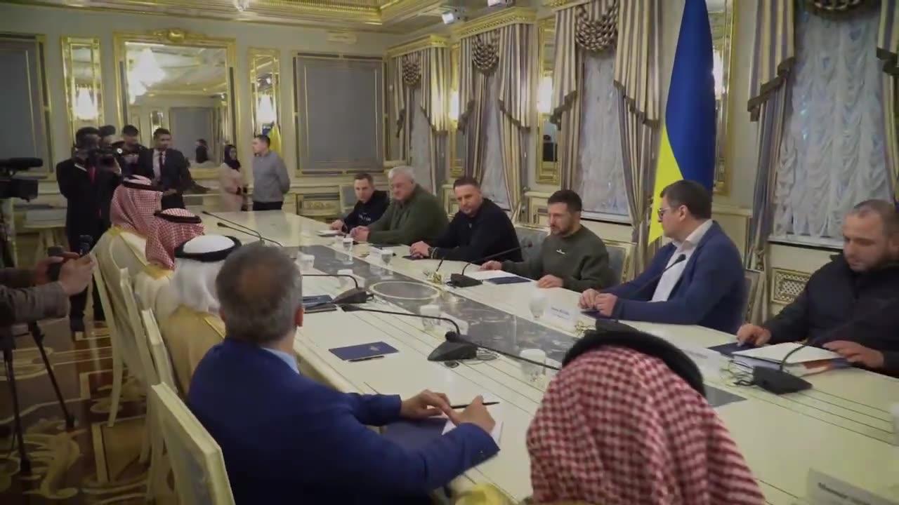 Saudi Foreign Minister meets Zelensky in Kyiv