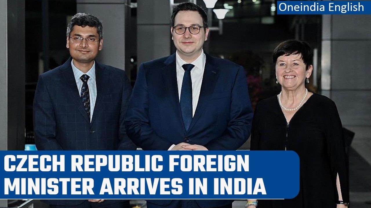Czech Republic Foreign Minister Jan Lipavsky arrives in India for 3 days visit | Oneindia News