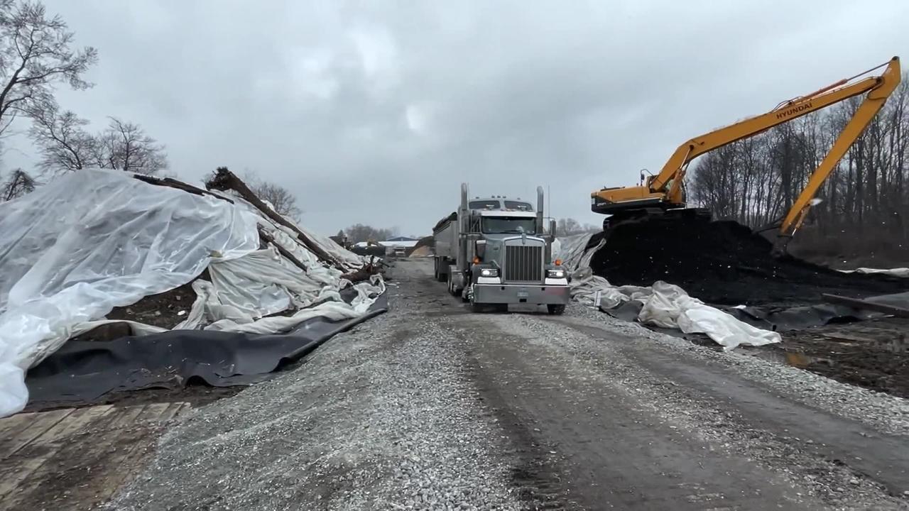 Hazardous waste removed from trail derailment site in Ohio