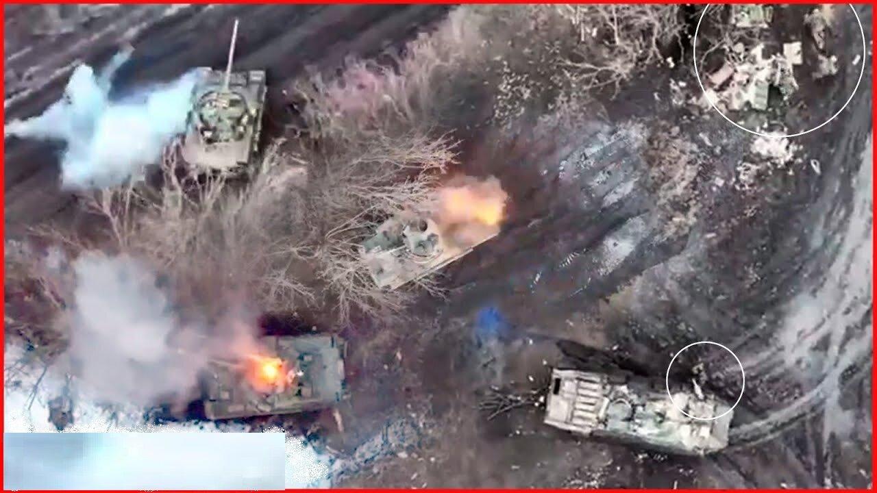 The Drone Targeted Russian Tanks That Were - One News Page Video