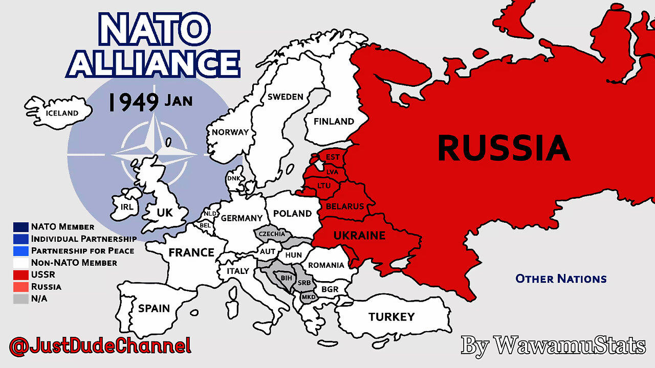 The Expansion Of NATO Since 1949