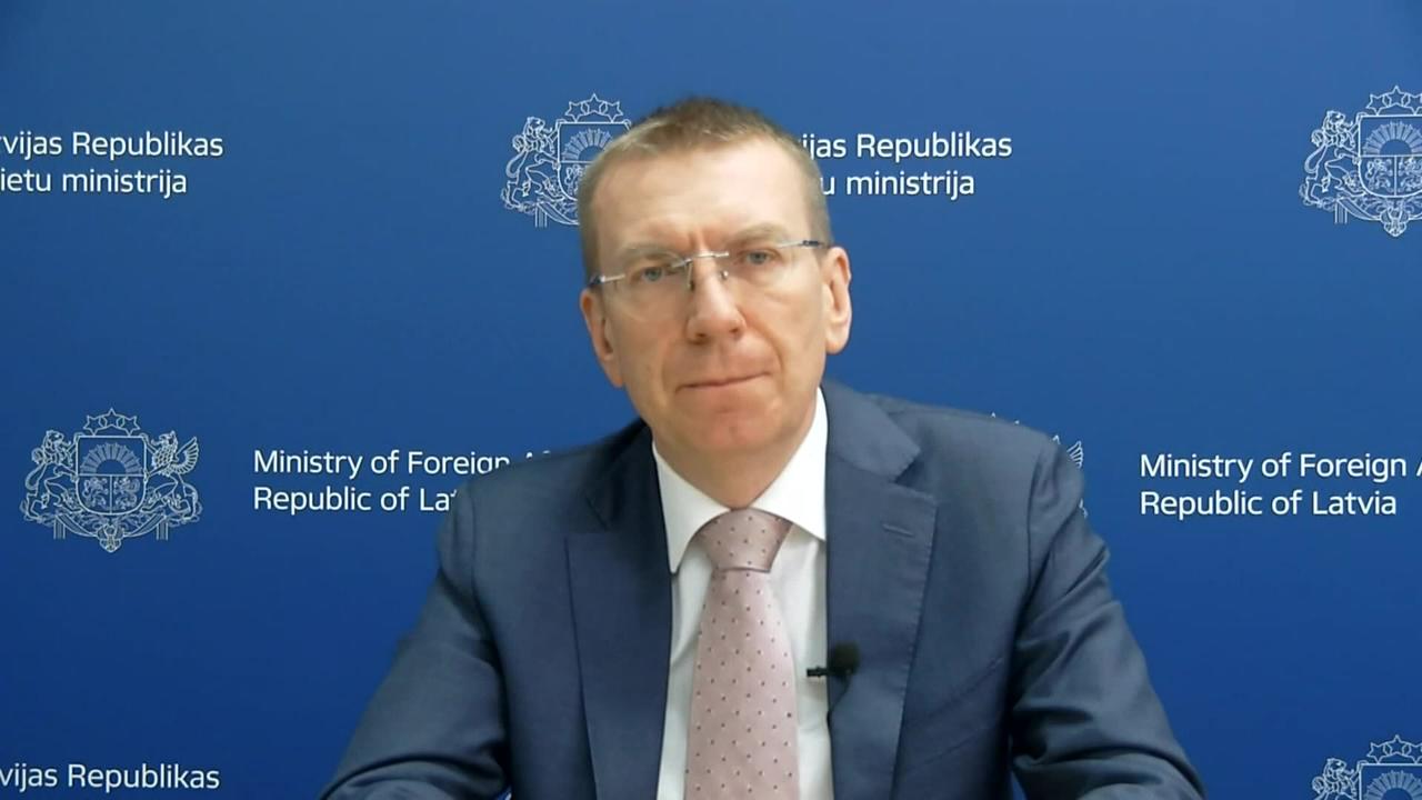 Latvian FM: Anyone who helps Russia should be sanctioned
