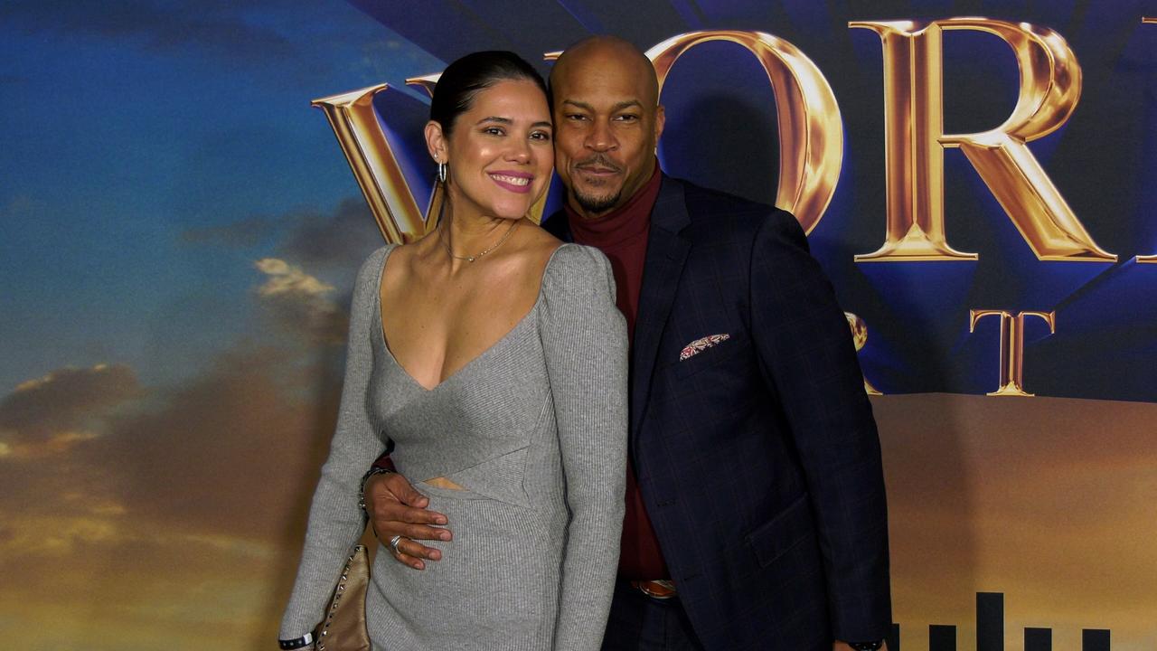 Adris Debarge and Finesse Mitchell 'History of the World: Part II' Premiere Black Carpet