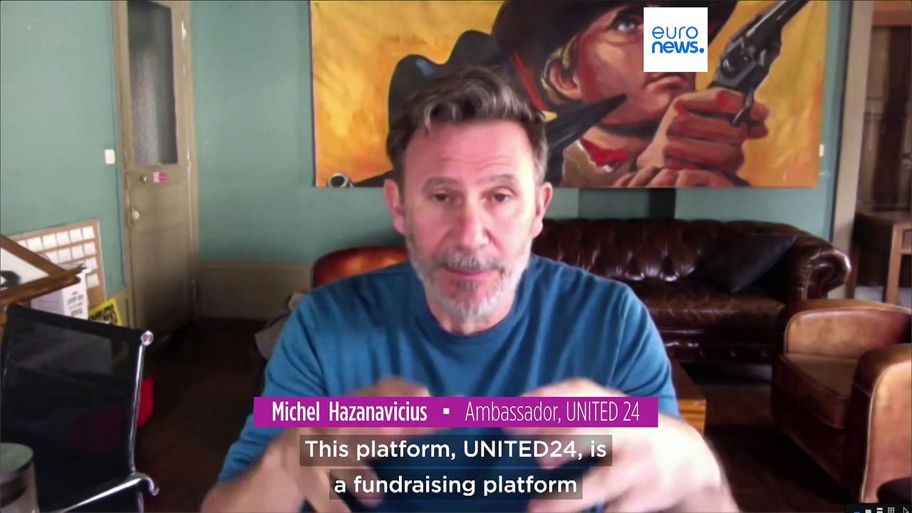 Oscar winning director Michel Hazavanicius raises funds for Ukraine with UNITED24
