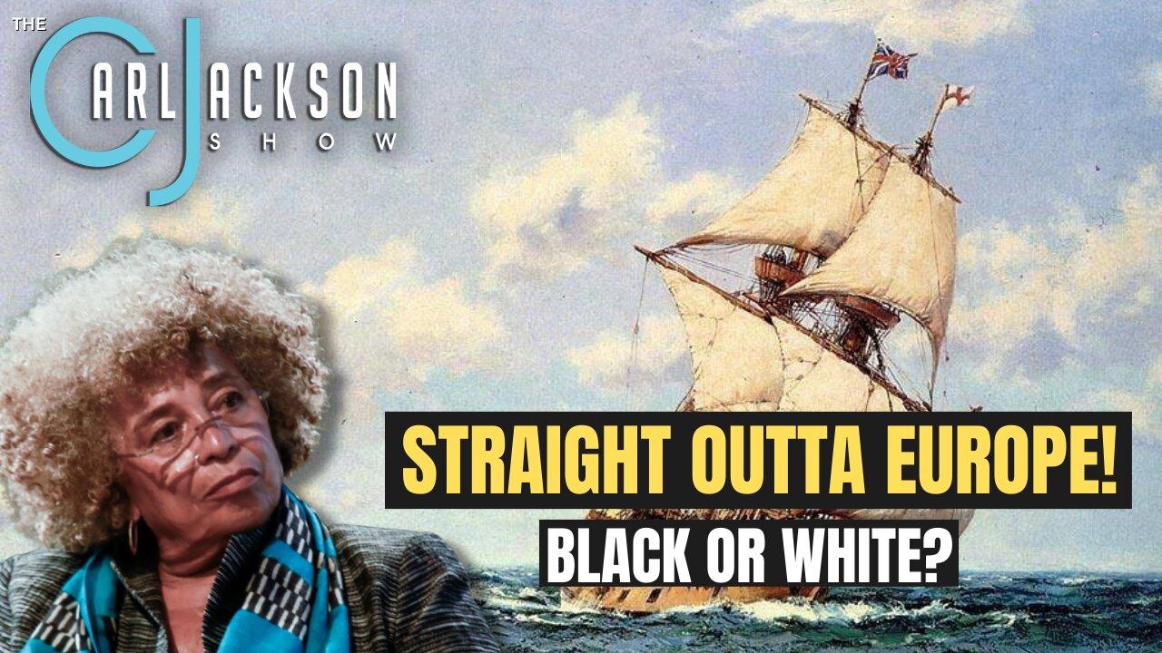 STRAIGHT OUTTA EUROPE!  Angela Davis, Discovers Her White Ancestor Was A Pilgrim On The Mayflower