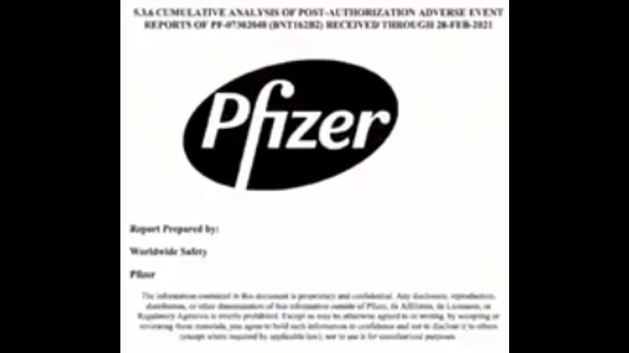 Knowingly: Pfizer's 1,200 Side Effects