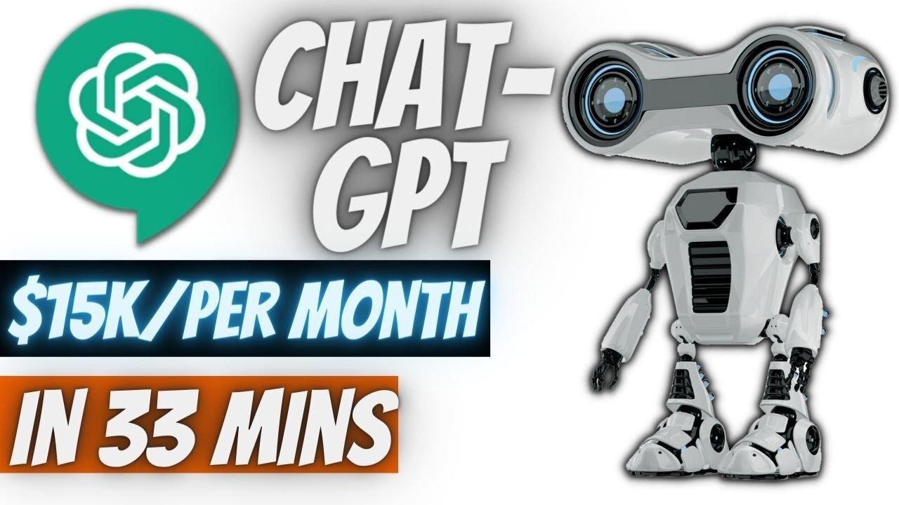 CHATGPT Builds Passive Income With Chat GPT OpenAI-$15,000/Month [PART 1]