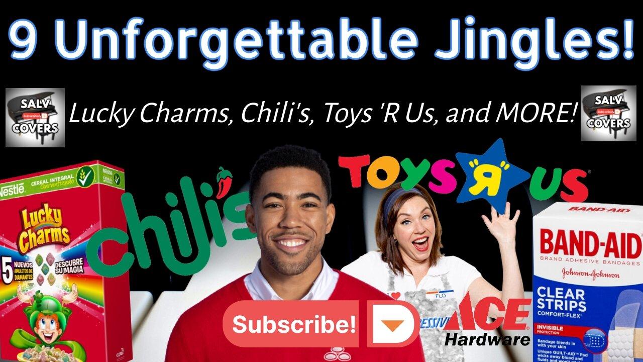 9 UNFORGETTABLE Commercial Jingles On Piano -- (Lucky Charms, Toys 'R Us, Klondike Bar, and MORE!)