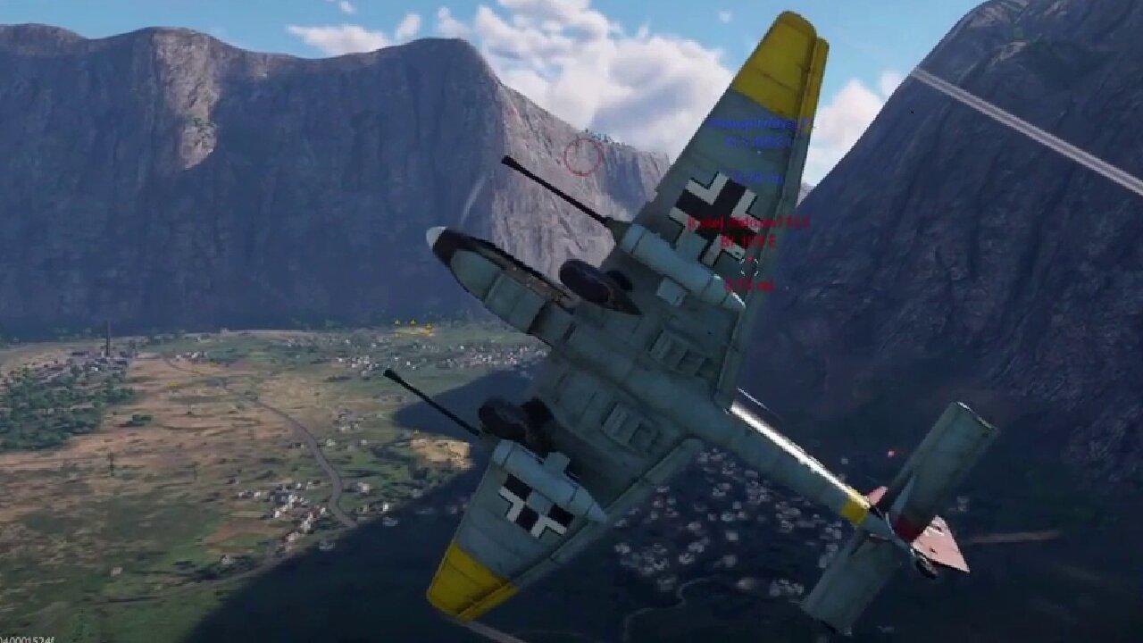 War Thunder - JU 87 G-1 Demo (short)