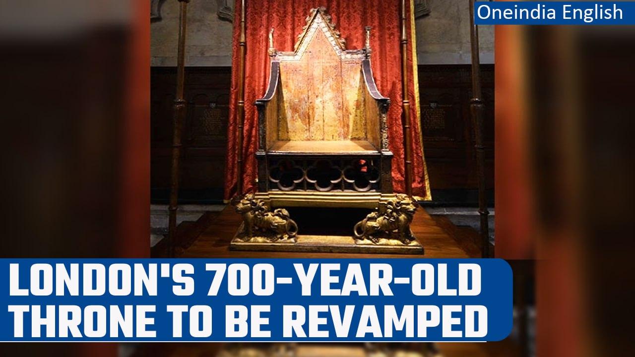 UK's historic Coronation chair to get 'makeover' ahead of King Charles' coronation | Oneindia News