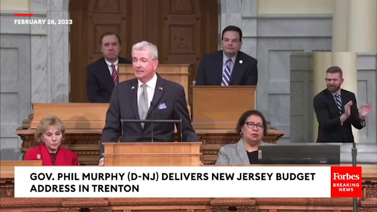 New Jersey Gov Phil Murphy Delivers State Budget Address