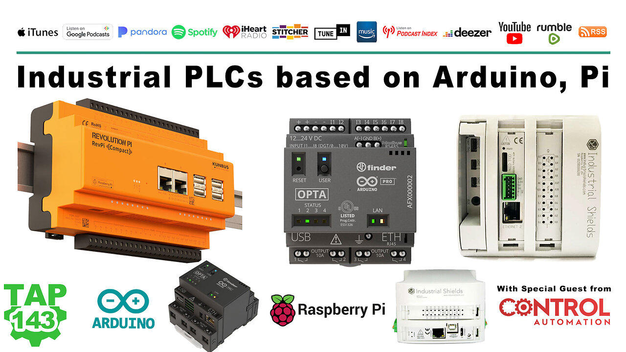 Industrial PLCs based on Arduino and Raspberry PI