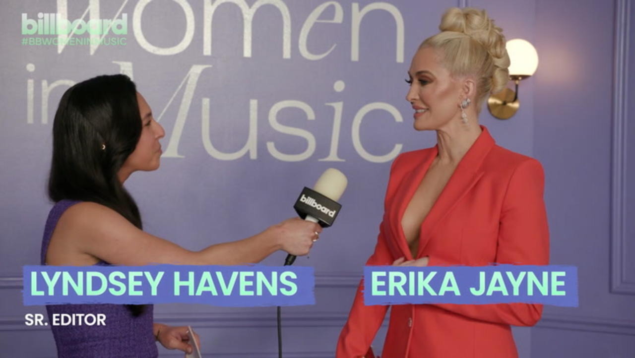 Erika Jayne on Legal Advice, Her New Music, and Lisa Rinna Leaving Real Housewives | Billboard Women in Music 2023