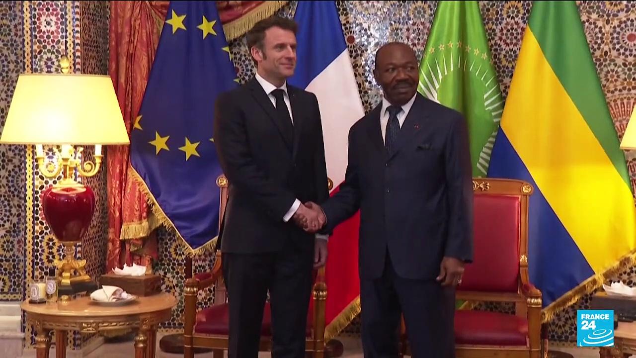 French President Macron begins Africa tour in Gabon