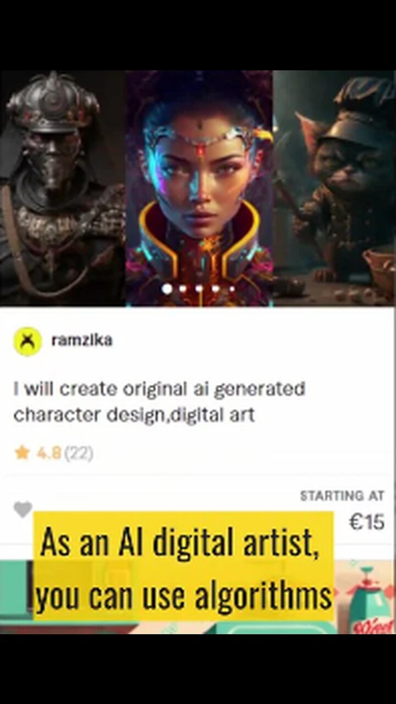 3 Ways to make money online with AI digital art 2023 method