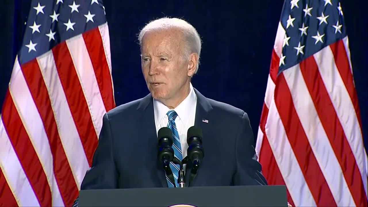 Biden delivers remarks at the House Democratic Caucus Issues Conference