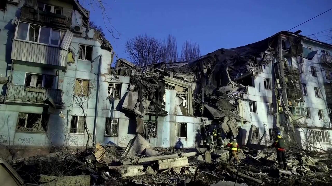 At least three dead in missile strike on Zaporizhzhia