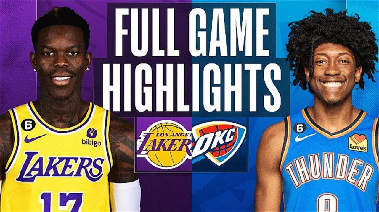 Los Angeles Lakers vs. Oklahoma City Thunder Full Game Highlights | Mar 1 | 2022-2023 NBA Season