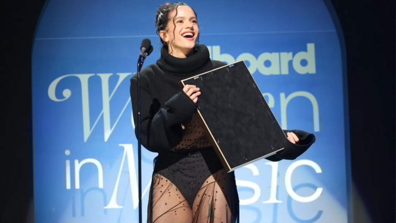 Rosalía Receives The Inaugural Producer of the Year Award | Billboard News