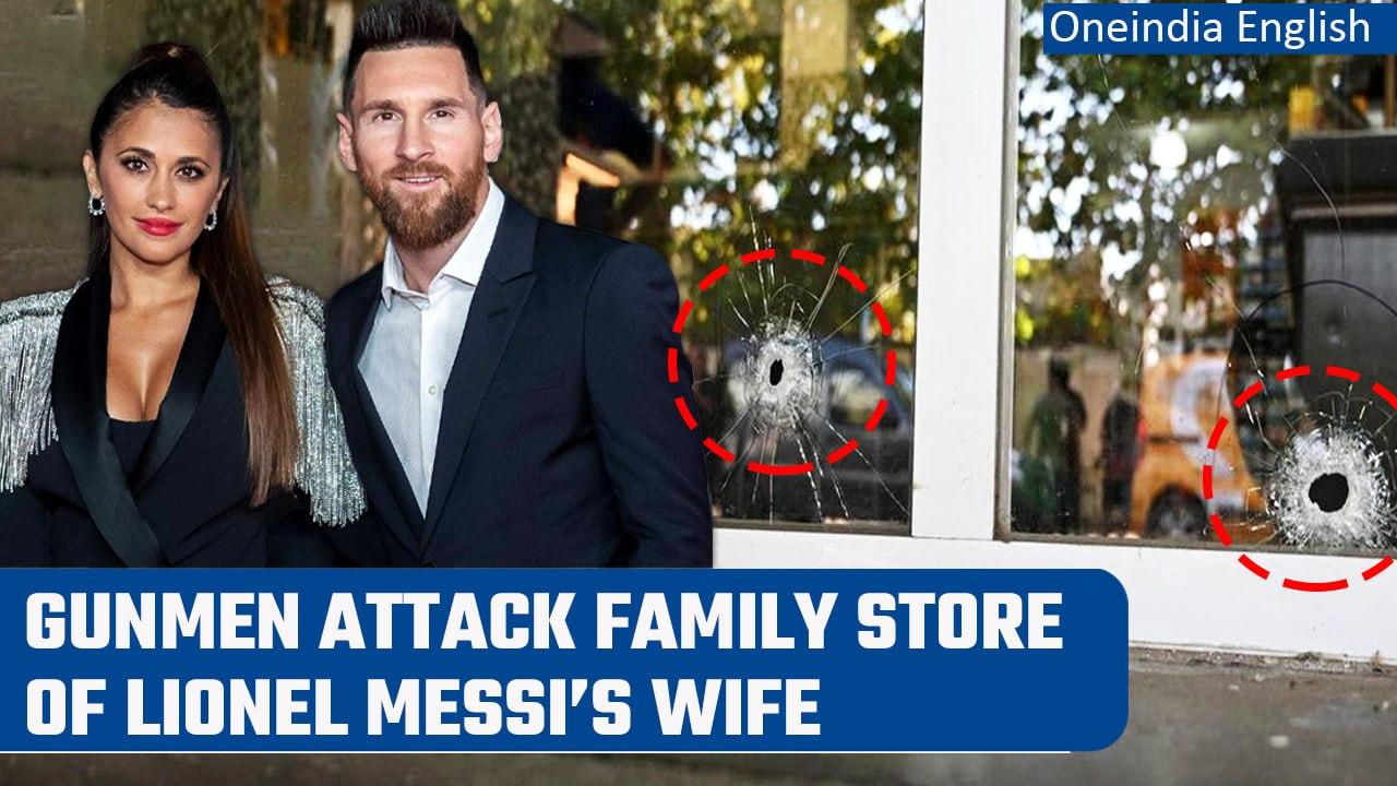 Lionel Messi gets threat note; wife Antonella Roccuzzo’s family-owned store shot at | Oneindia News