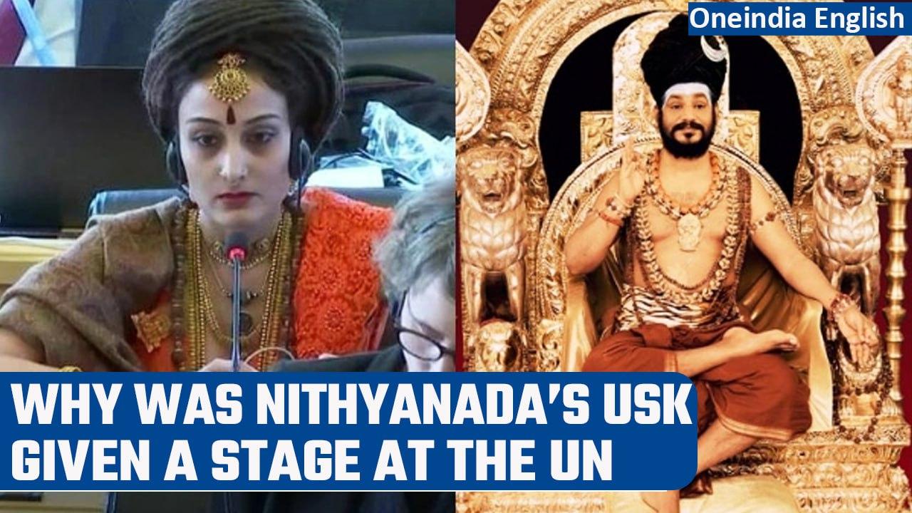 Nithyanada’s United States of Kailasa given stage on UN, world body reacts | Oneindia News