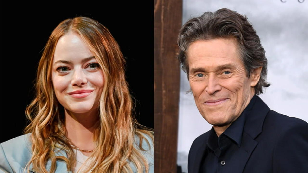 Willem Dafoe Had Emma Stone Slap Him 20 Times While Filming ‘And’ So Off-Camera Scene Would Look More Genuine | THR News