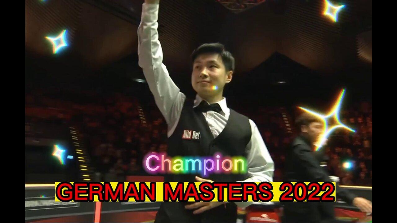 Road To Glory - Zhao XinTong German Masters 2022 德国大师赛 #赵心童夺冠之路