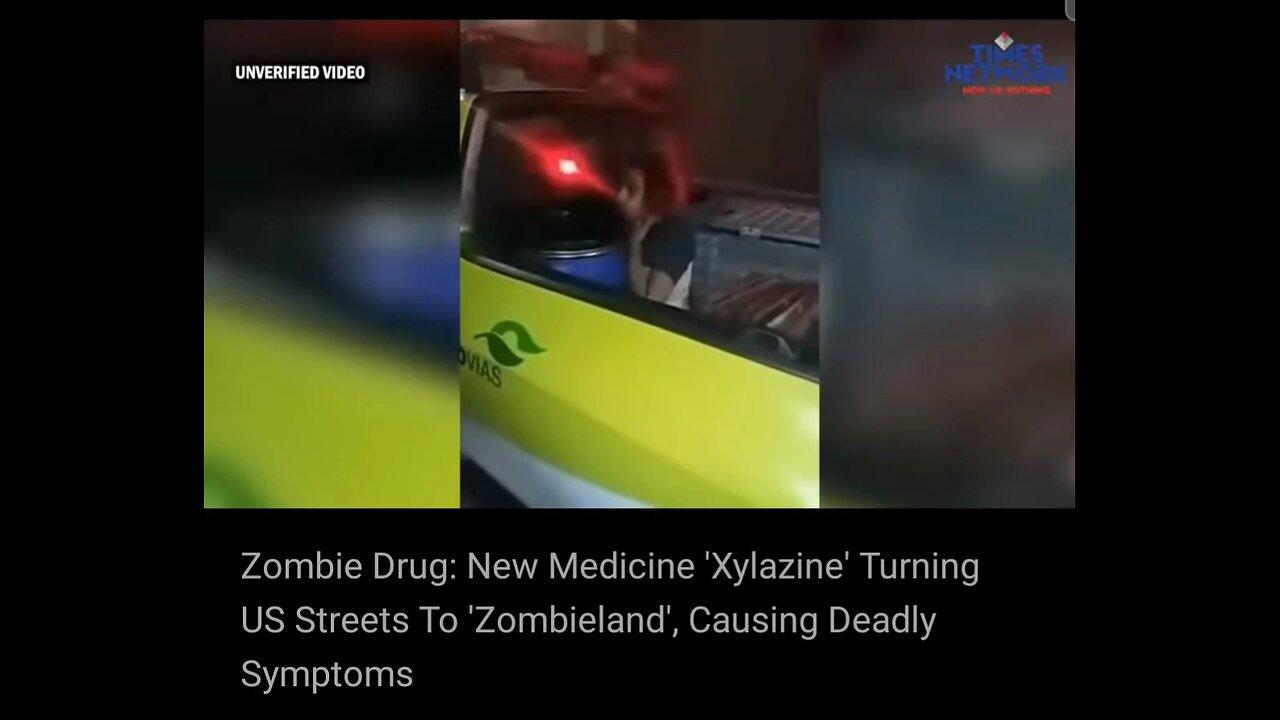 Xylazine is the new drug on US streets also known as the zombie land drug