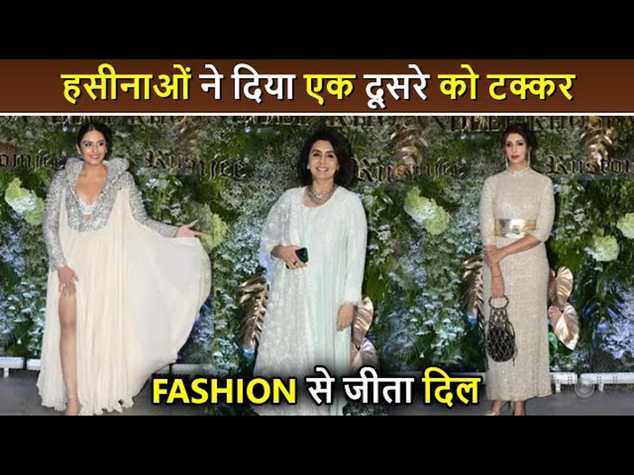 06 Fashion Face Off ! Neetu Kapoor, Shweta Bachchan And Huma Qureshi Arrive In Style -MPEG-4