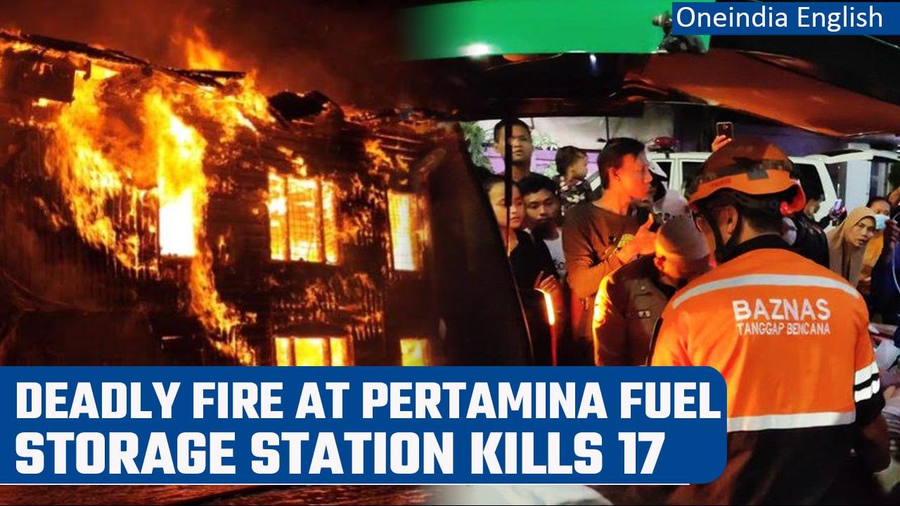 Indonesia: Deadly fire breaks out at Pertamina fuel storage station in Jakarta | Oneindia News