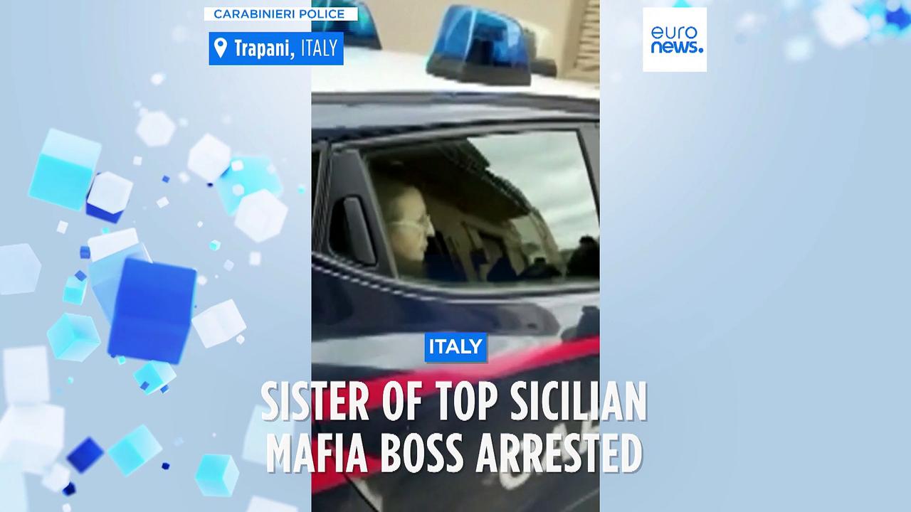 Police arrested sister of mafia boss Matteo Messina Denaro for helping run his criminal operations