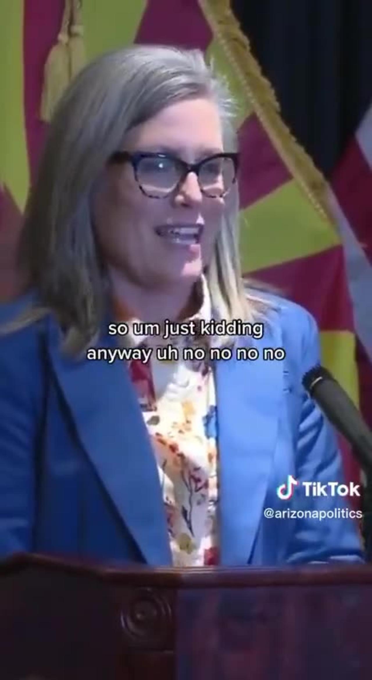 Katie hobbs not involved with the Sinaloa cartel Just Kidding