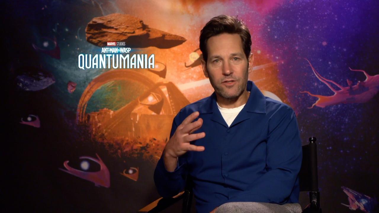 Paul Rudd Antman and The Wasp Quantumania Interview Part 2