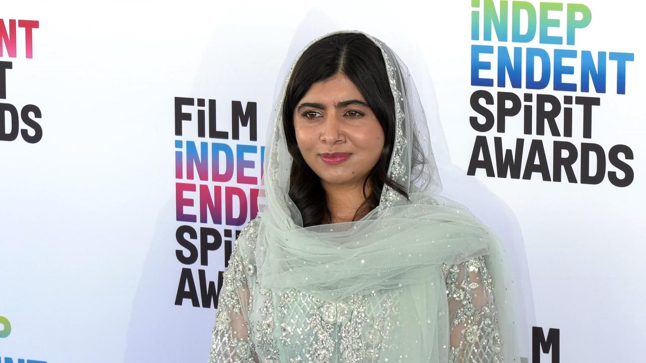 Malala Yousafzai 2023 Film Independent Spirit Awards Blue Carpet