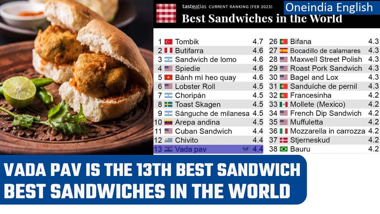 Mumbai’s 'Vada Pav' made it to the list of 50 best sandwiches in the world | Oneindia News