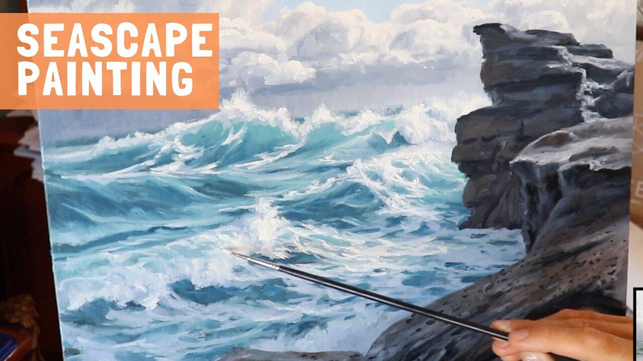 How to Paint a SEASCAPE