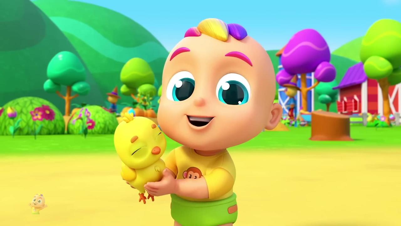 Farm _ Joe's Farm Song For Kids _ Nursery Rhymes and Baby Songs with Zoobees (1080p)