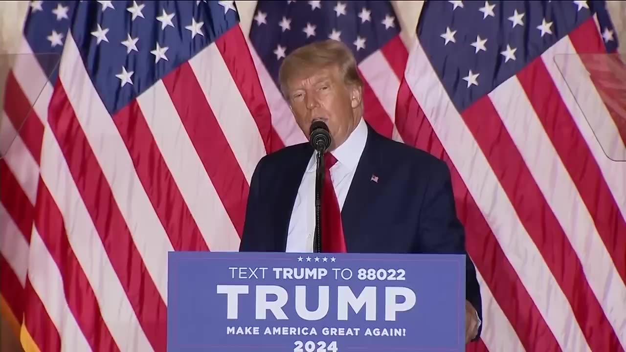 Full Speech Former President Trump announces 2024