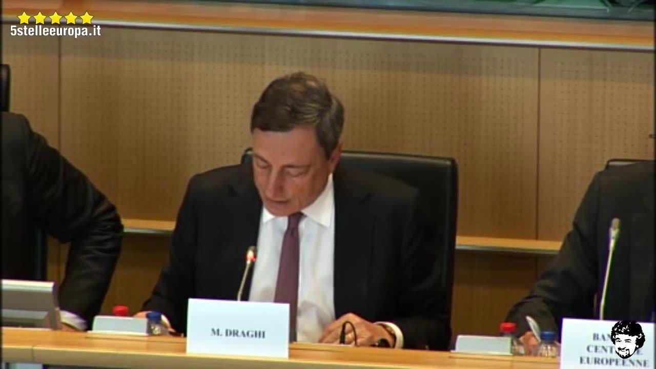 Eurodeputato Marco Valli (EFDD - M5S) incastra Mario Draghi
