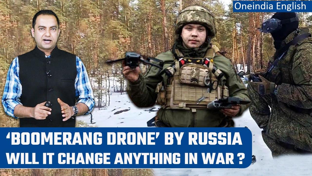 Russia unveils new VR-based 'Boomerang Drone' to destroy Ukraine | Explainer | Oneindia News