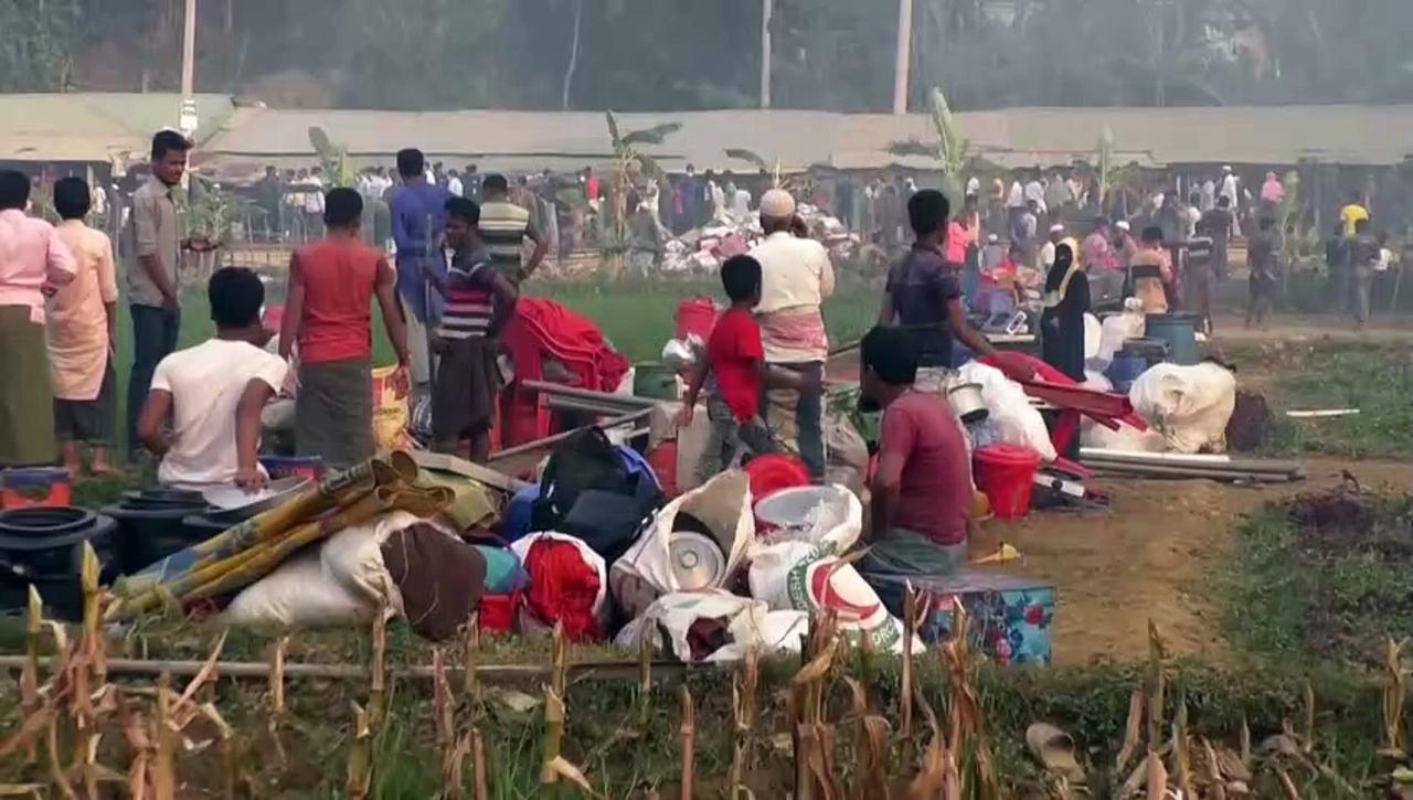 Major fire breaks out at Rohingya camp in Bangladesh
