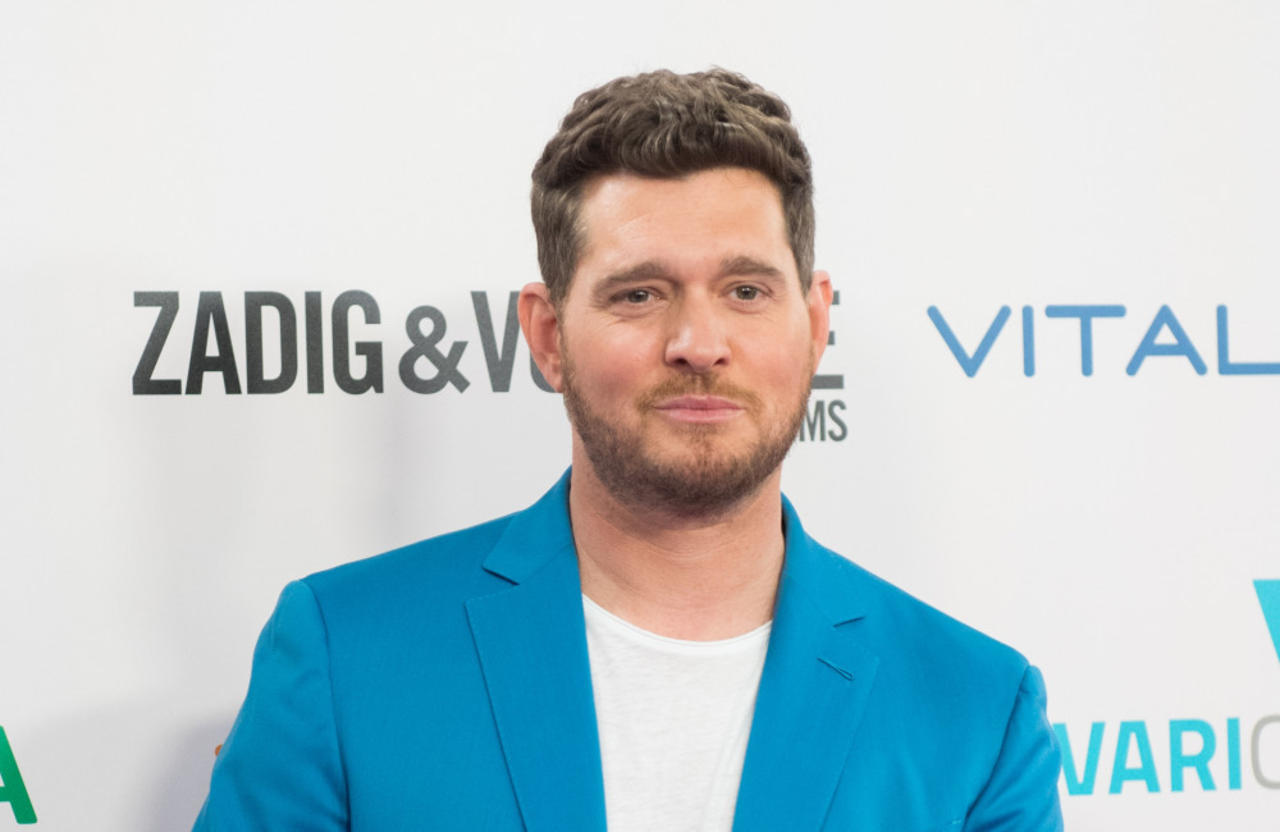 Michael Buble is worried having no beard makes him look '15lbs fatter'