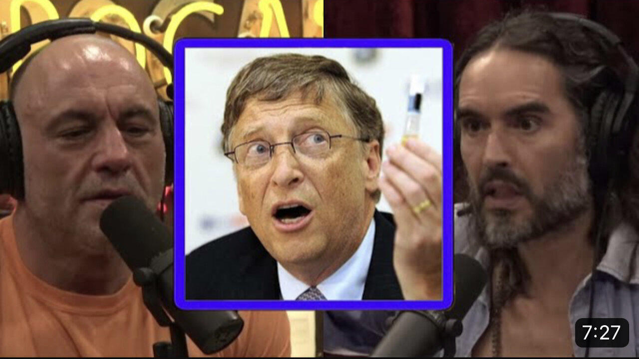 Bill Gates' Profit with Vaxs, Russell Brand Transformation | Joe Rogan Experience