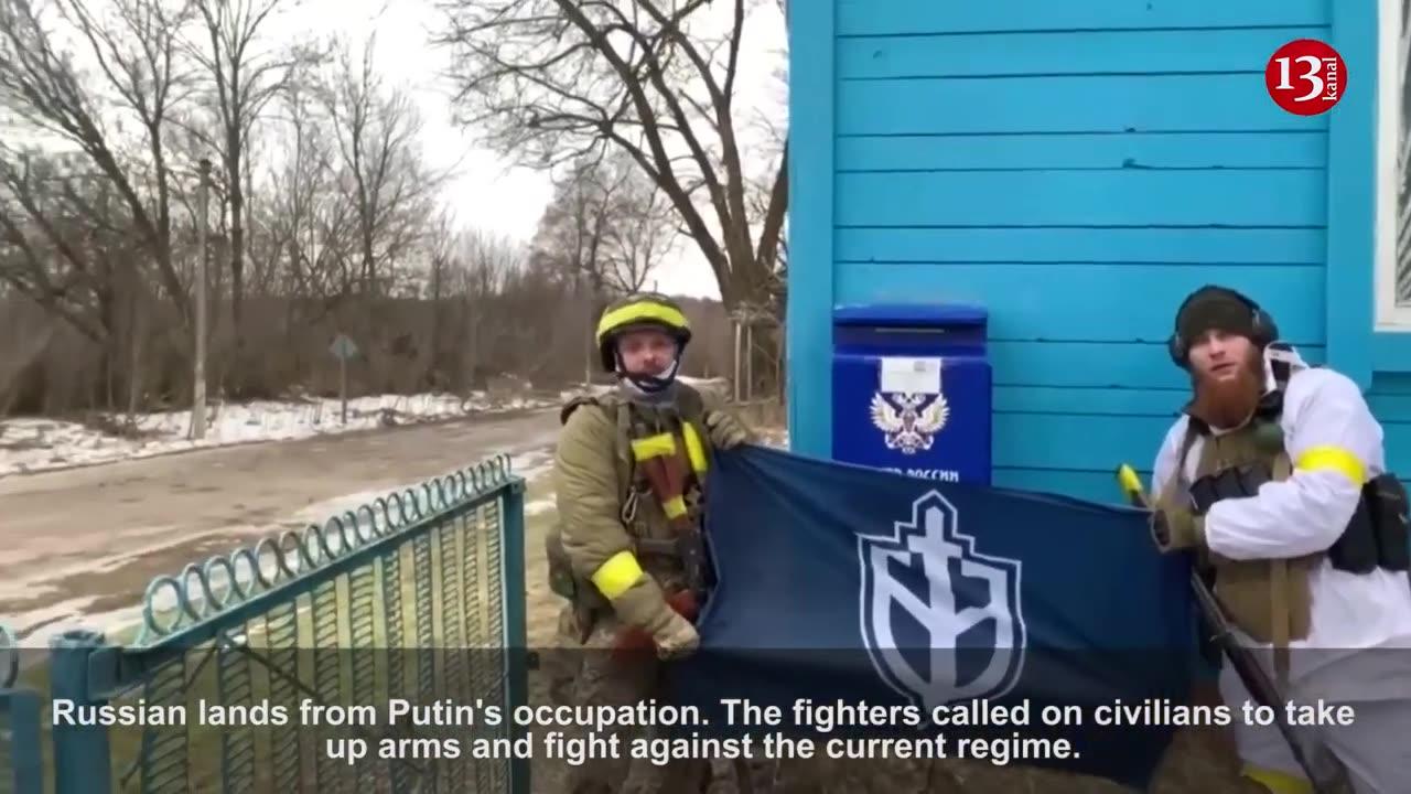 "We came to liberate Russia from Putin" - "Russian Volunteer Corps" entering Russian territory