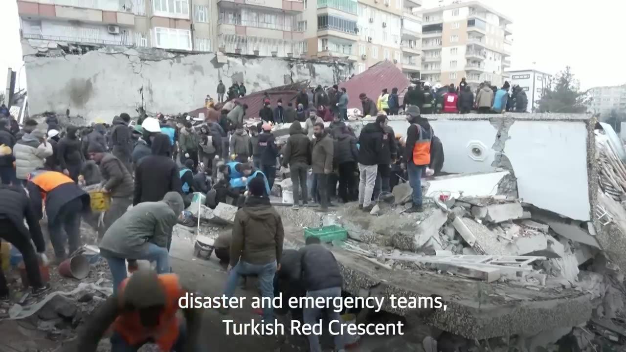 The latest news of the earthquake in Turkey and Syria