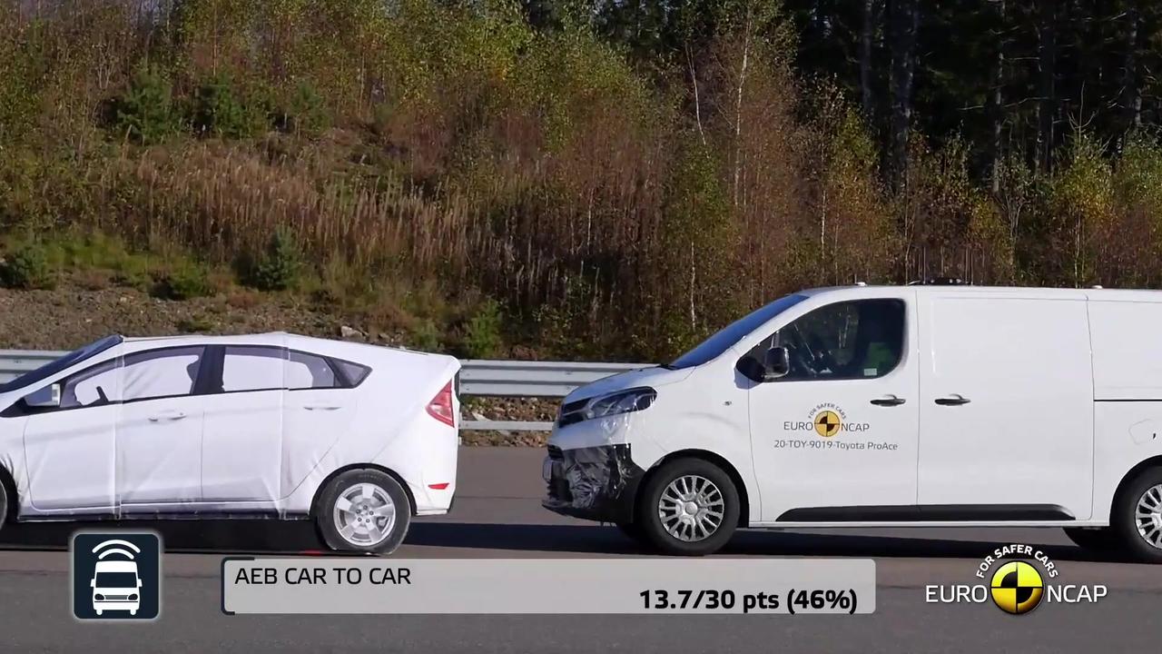 2023 Toyota PROACE - Commercial Van Safety Tests